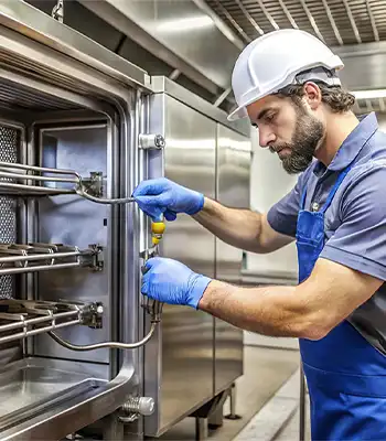 Busy kitchen